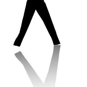 Girls black leggings size 14/16 worn once